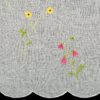 Firana gotowa Marika biała 350 X 145 CM – zdobiona haftem