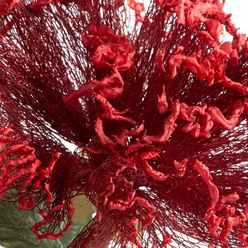 Kwiat dekoracyjny Flore czerwony O 17 X 88 CM – do wazonu i kompozycji